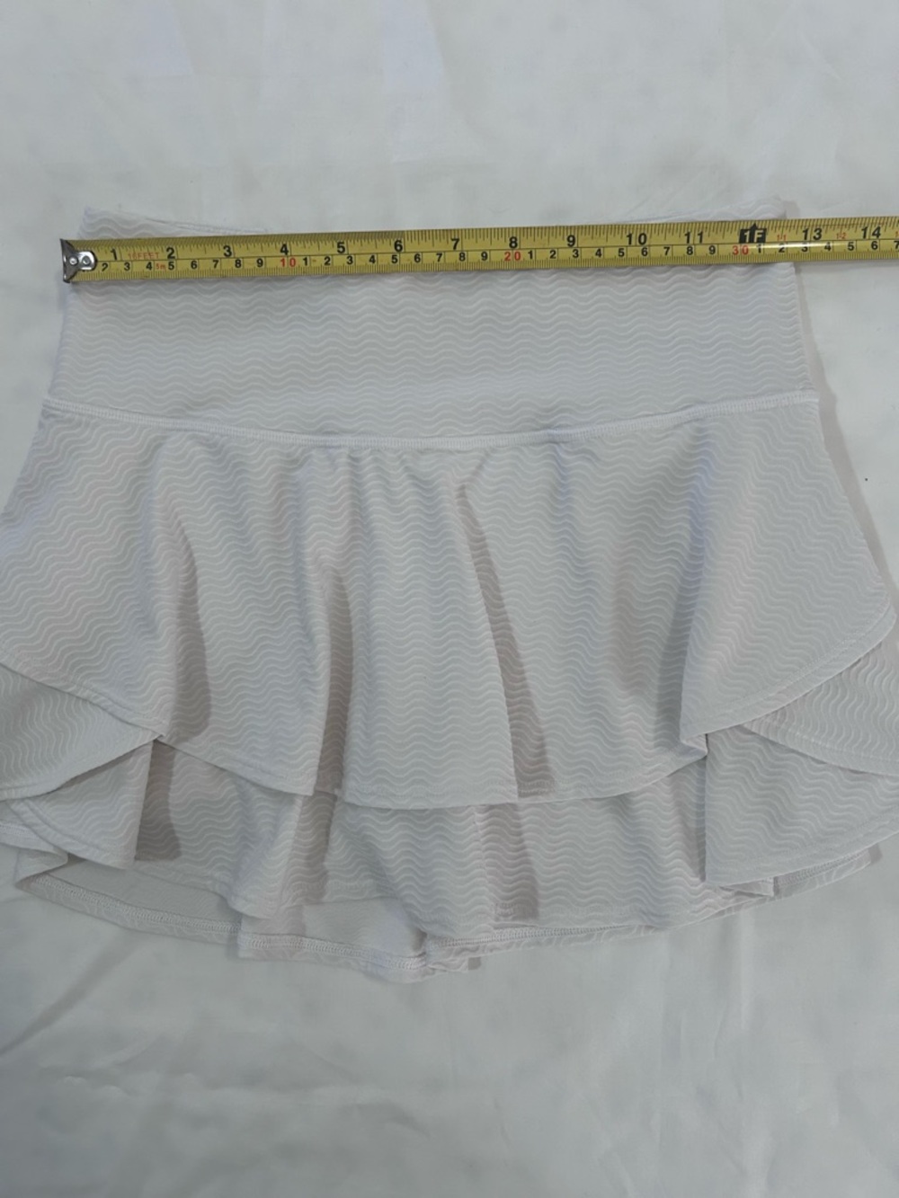 Athleta Girl White Serve Skort, L 10/12 - Picture 13 of 16